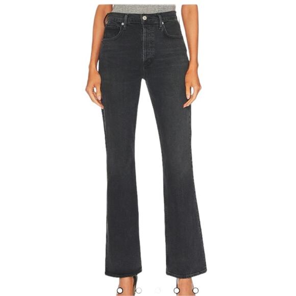 Citizens of Humanity Libby High Rise Vintage Bootcut Jeans Lights Out Size 30x31 - Picture 1 of 11